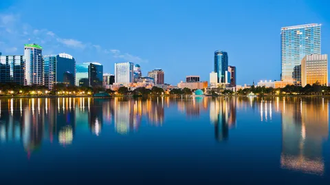 Orlando skyline. 